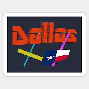 Dallas Texas Sticker